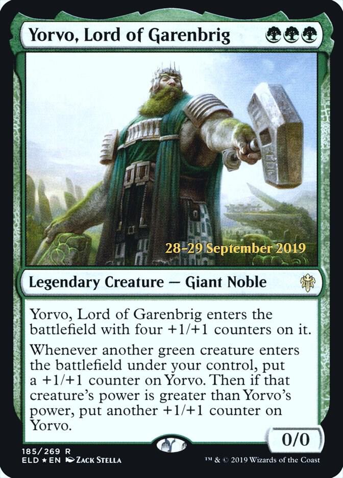 Yorvo, Lord of Garenbrig (185) [Prerelease Cards]