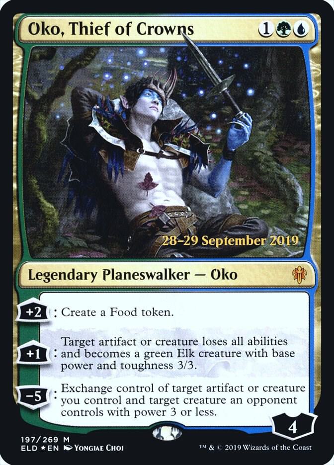 Oko, Thief of Crowns (197) [Prerelease Cards]