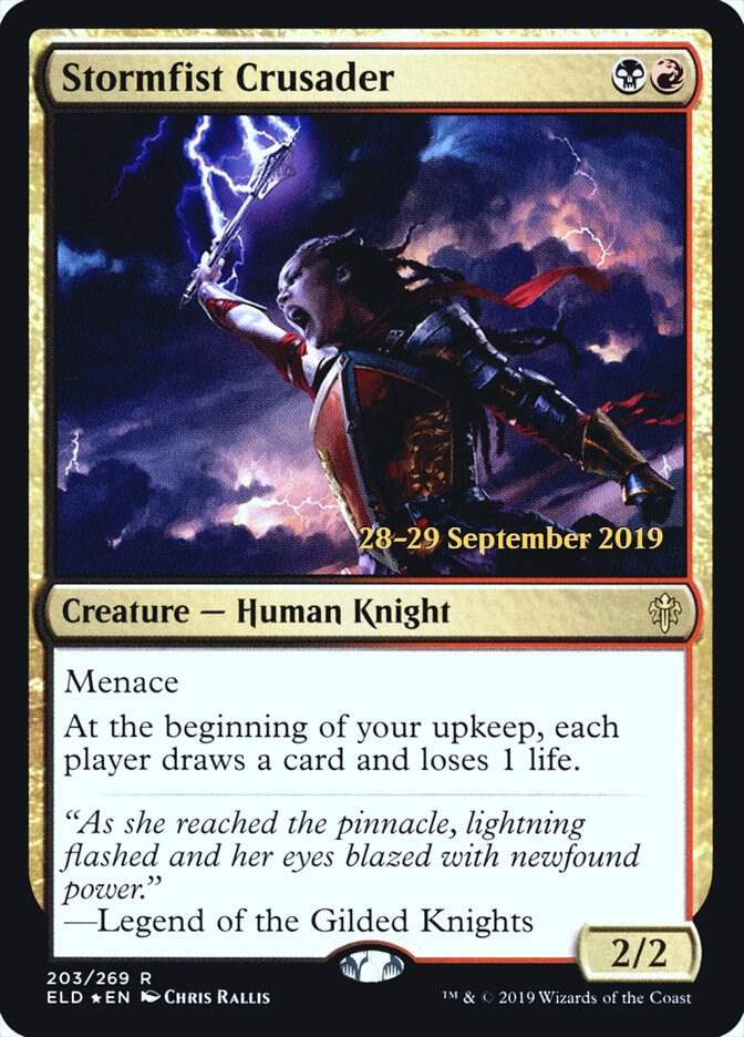 Stormfist Crusader (203) [Prerelease Cards]