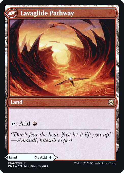 Riverglide Pathway (264) [Prerelease Cards] Reverse