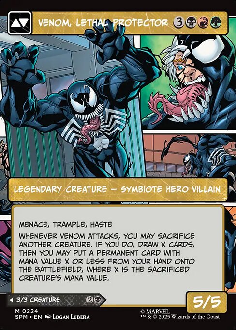 Eddie Brock (0224) (Borderless) [Marvel's Spider-Man] Reverse