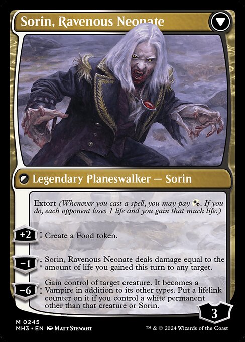 Sorin of House Markov (245) [Modern Horizons 3] Reverse