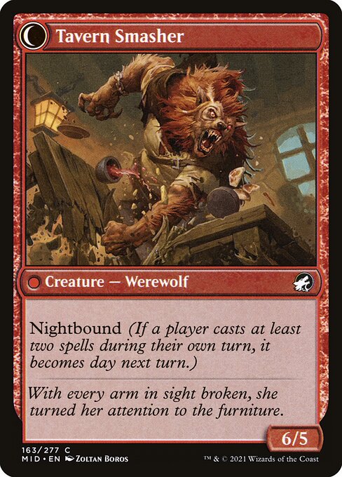 Tavern Ruffian (163) [Innistrad: Midnight Hunt] Reverse