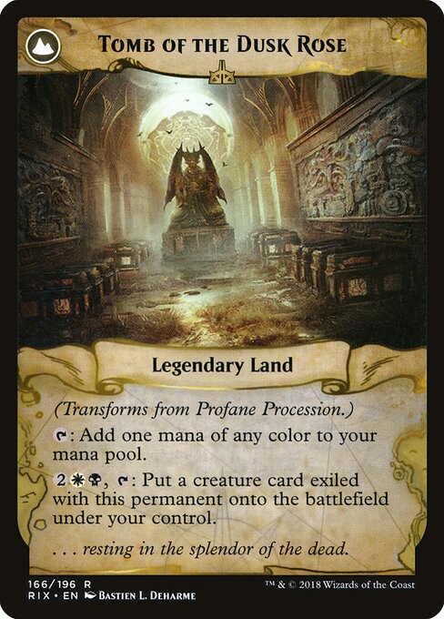 Profane Procession (166) [Rivals of Ixalan] Reverse