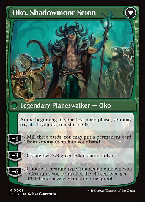 Oko, Lorwyn Liege (61) [Lorwyn Eclipsed] Reverse