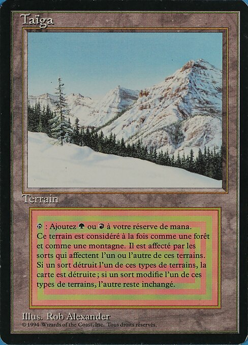 Taiga (287) [Foreign Black Border]