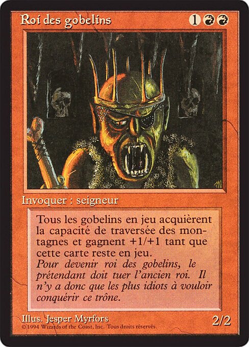 Goblin King (155) [Foreign Black Border]