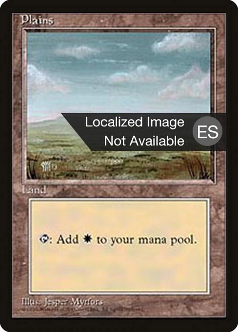 Plains (366) [Fourth Edition Foreign Black Border]