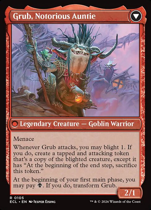 Grub, Storied Matriarch (105) [Lorwyn Eclipsed] Reverse