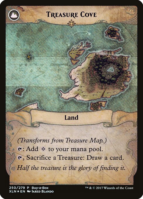 Treasure Map (250) [Buy-A-Box Promos] Reverse
