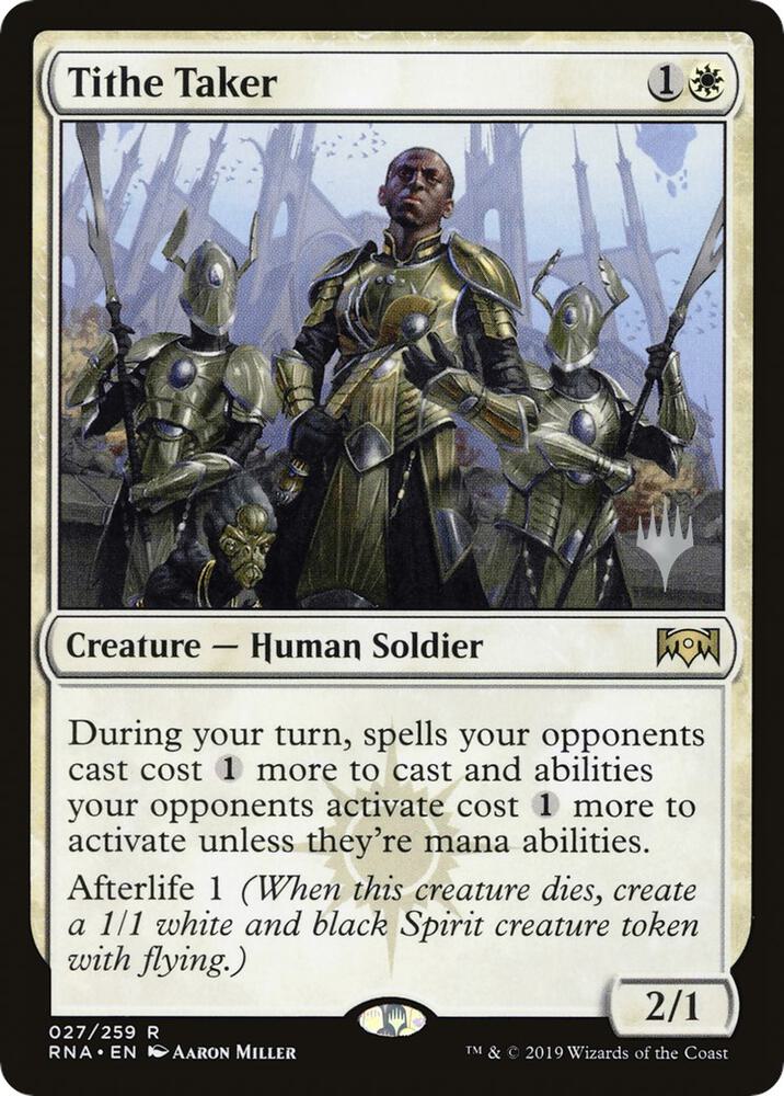 Tithe Taker (27) [Throne of Eldraine Promos]