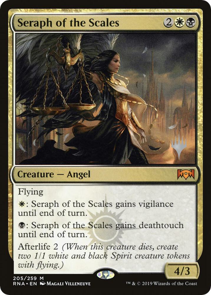 Seraph of the Scales (205) [Throne of Eldraine Promos]