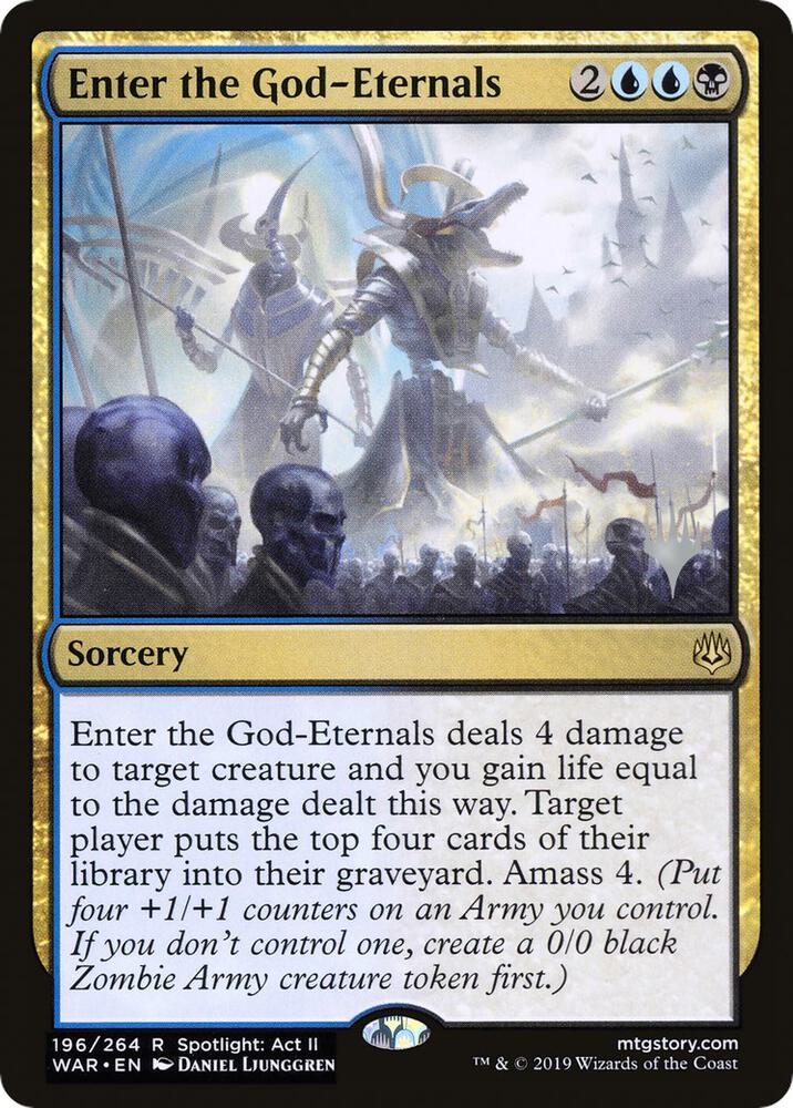 Enter the God-Eternals (196) [Throne of Eldraine Promos]