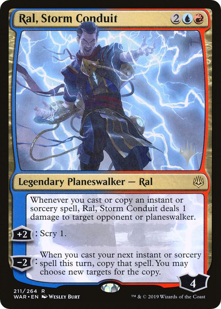 Ral, Storm Conduit (211) [Throne of Eldraine Promos]