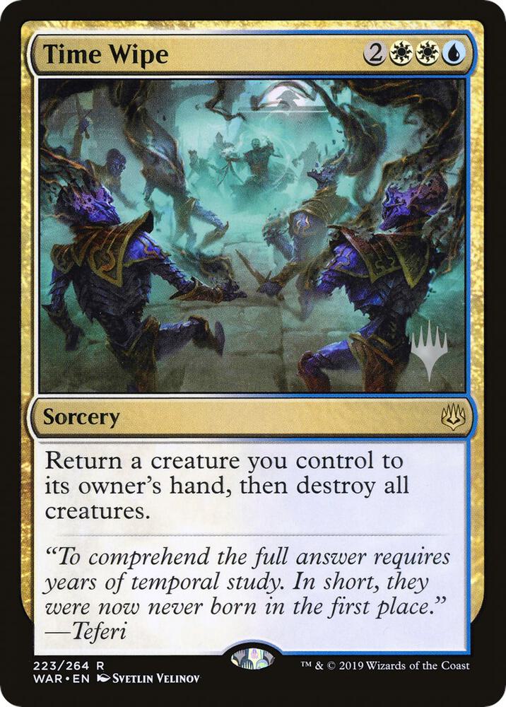 Time Wipe (223) [Throne of Eldraine Promos]