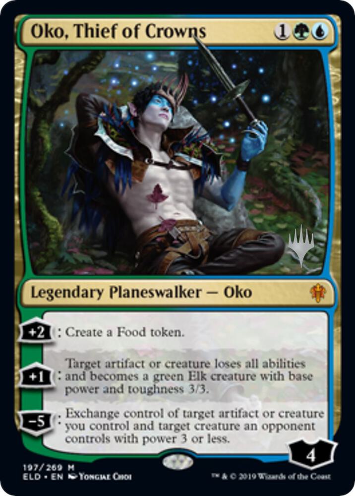 Oko, Thief of Crowns (197) [Throne of Eldraine Promos]