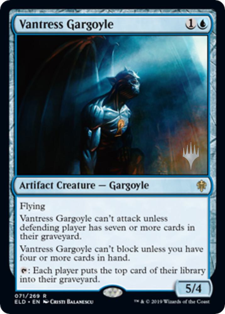 Vantress Gargoyle (71) [Throne of Eldraine Promos]