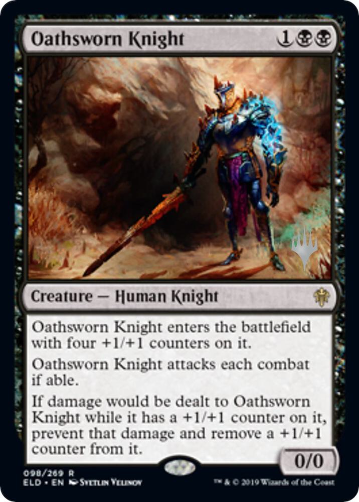 Oathsworn Knight (98) [Throne of Eldraine Promos]