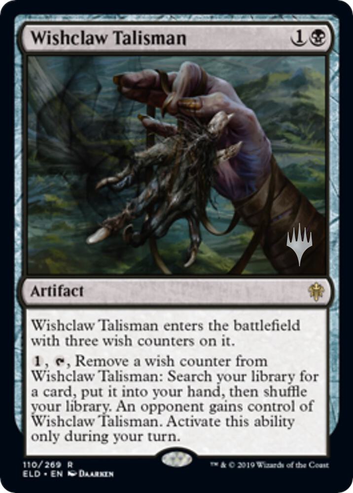 Wishclaw Talisman (110) [Throne of Eldraine Promos]
