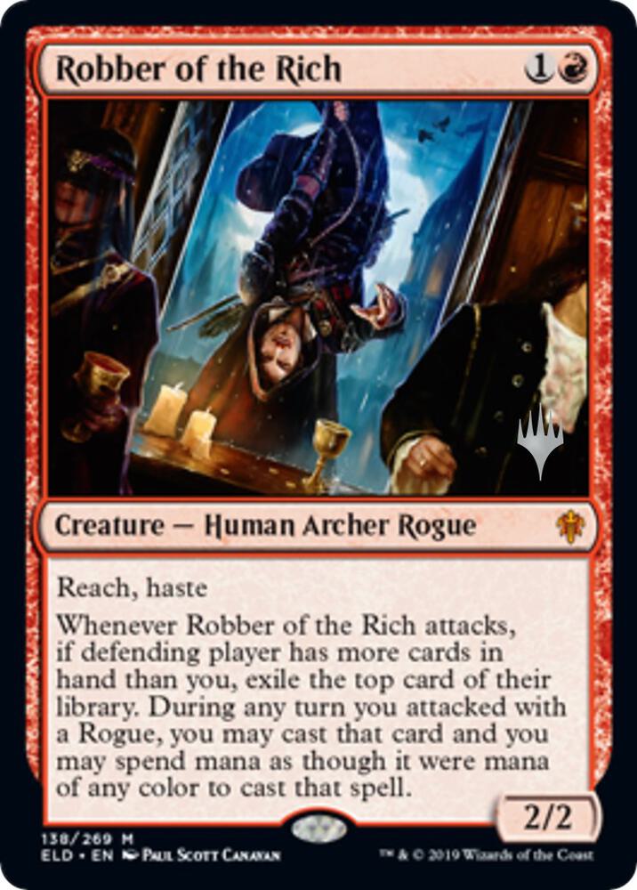 Robber of the Rich (138) [Throne of Eldraine Promos]