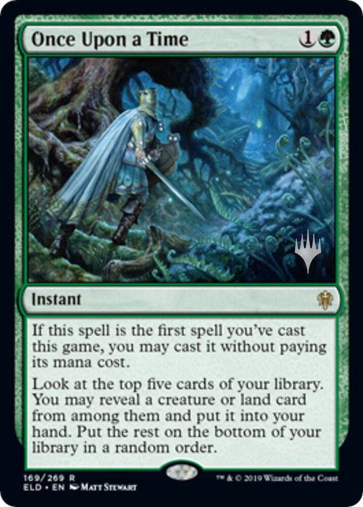 Once Upon a Time (169) [Throne of Eldraine Promos]