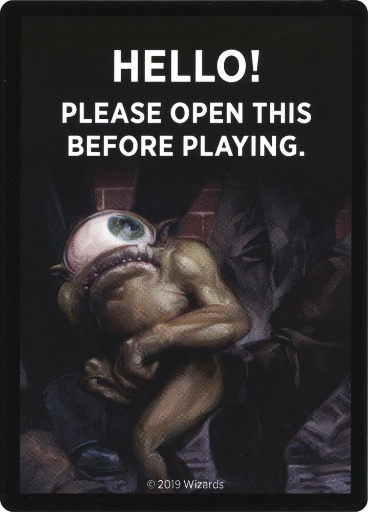 Corpse Knight Reminder Card (Knights' Charge Brawl Deck) [Unique and Miscellaneous Promos]