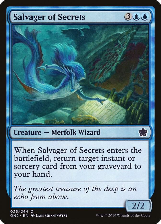 Salvager of Secrets (25) [Game Night 2019]