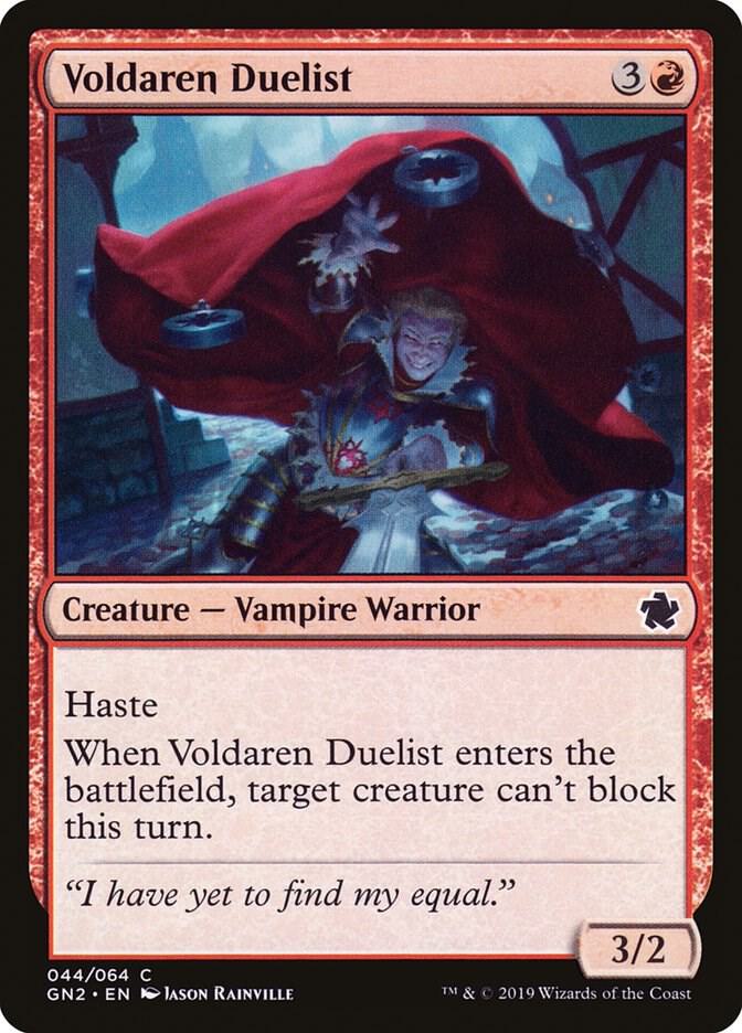 Voldaren Duelist (44) [Game Night 2019]
