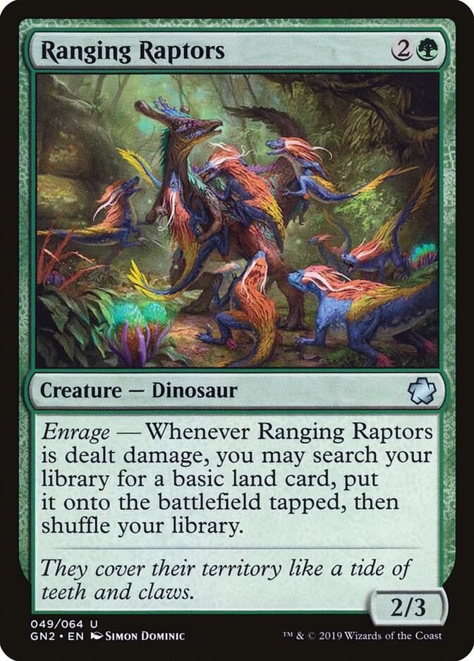Ranging Raptors (49) [Game Night 2019]