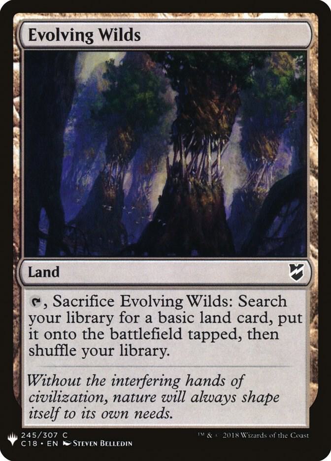 Evolving Wilds (C18) (245) [The List]