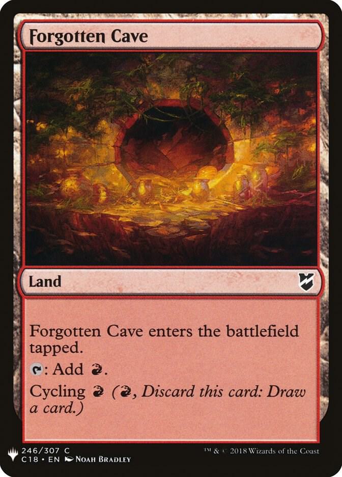 Forgotten Cave (C18) (246) [The List]
