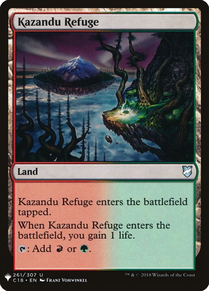 Kazandu Refuge (261) [The List]