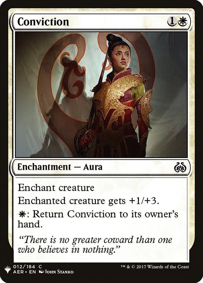 Conviction (12) [The List]