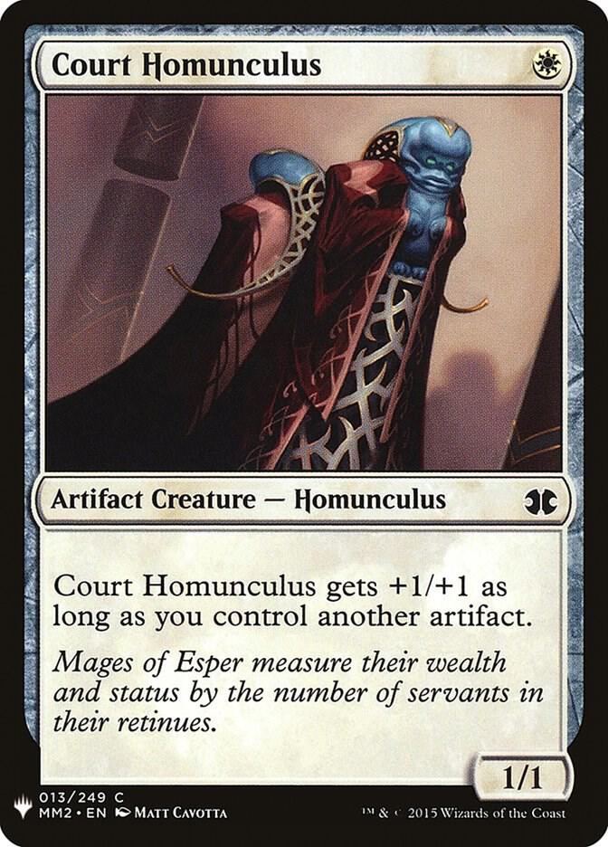 Court Homunculus (13) [The List]