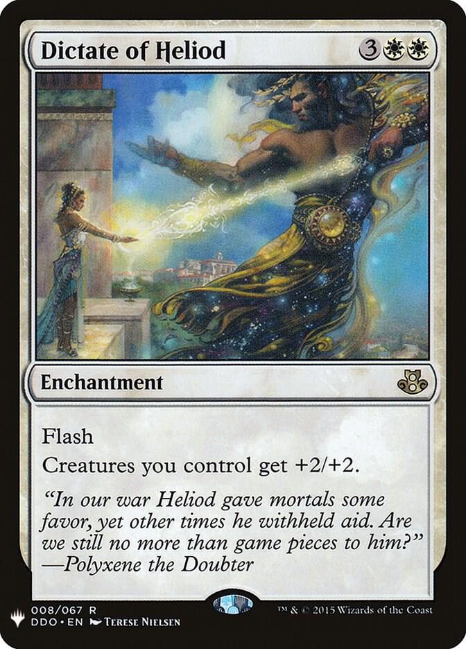 Dictate of Heliod (8) [The List]