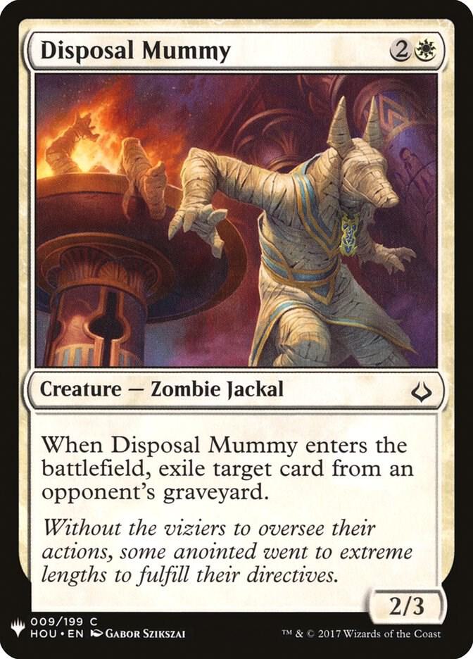 Disposal Mummy (9) [The List]
