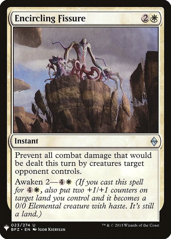 Encircling Fissure (23) [The List]