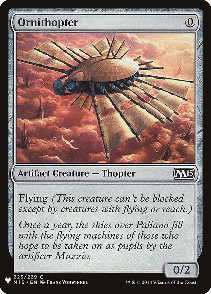 Ornithopter (223) [The List]