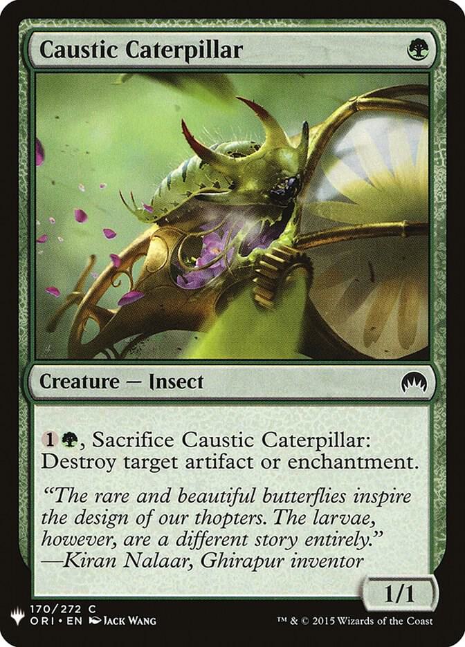 Caustic Caterpillar (170) [The List]