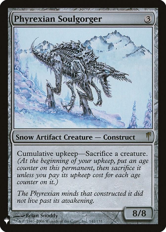 Phyrexian Soulgorger (141/155) [The List]
