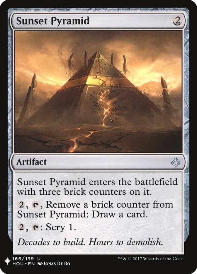 Sunset Pyramid (166) [The List]