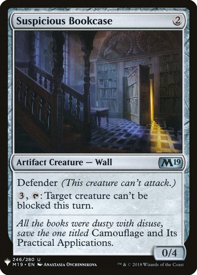 Suspicious Bookcase (246) [The List]