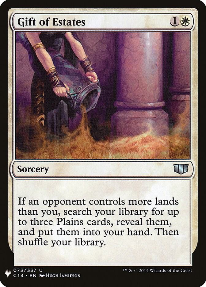 Gift of Estates (73) [The List]