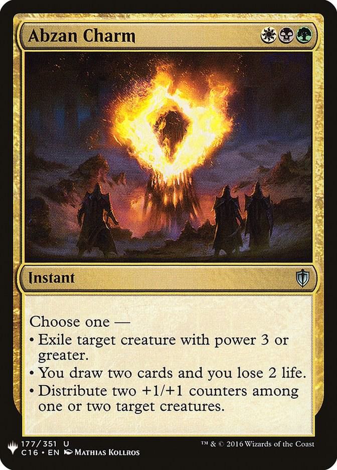 Abzan Charm (177) [The List]