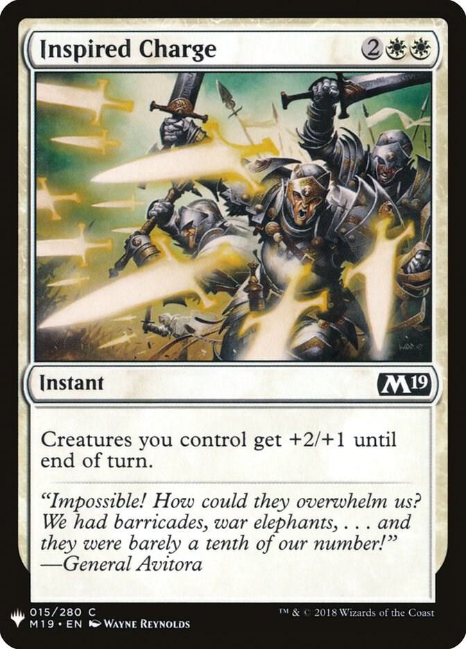 Inspired Charge (15) [The List]