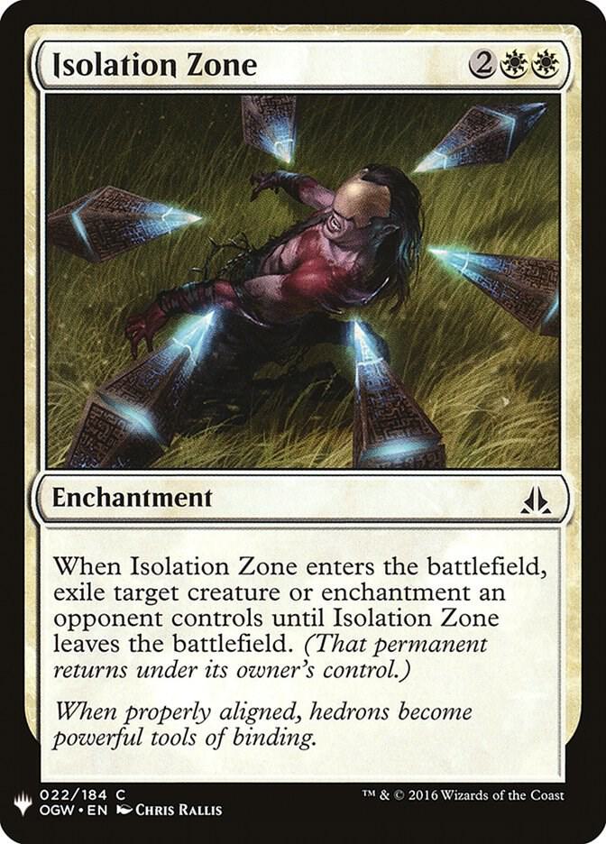Isolation Zone (22) [The List]