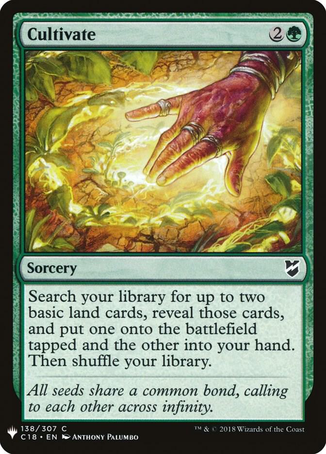 Cultivate (C18) (138) [The List]