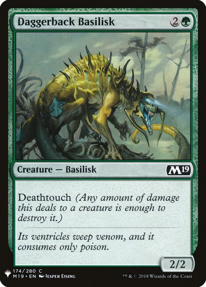Daggerback Basilisk (174) [The List]