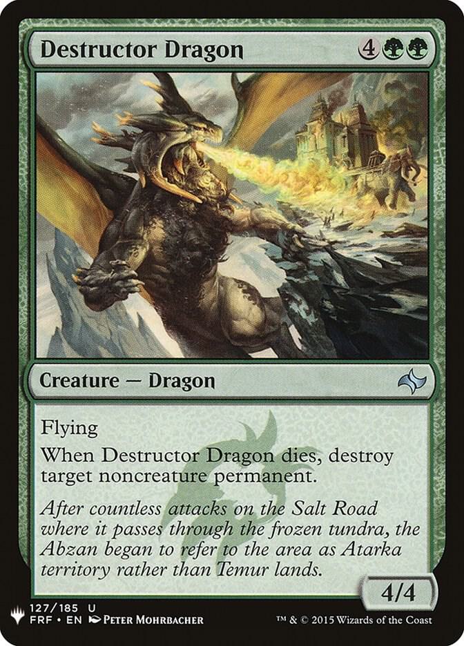 Destructor Dragon (127) [The List]