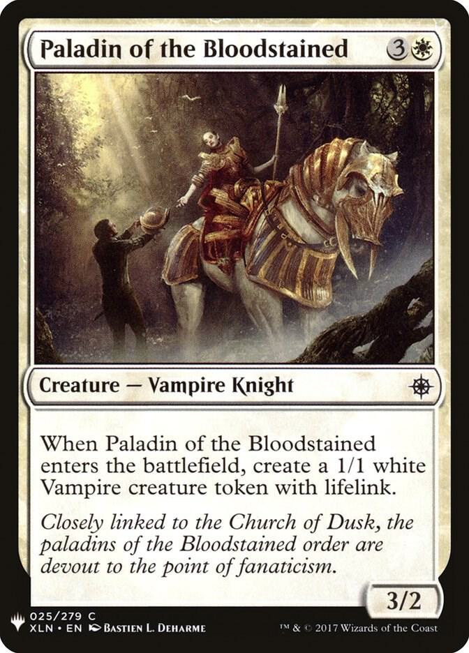 Paladin of the Bloodstained (25) [The List]